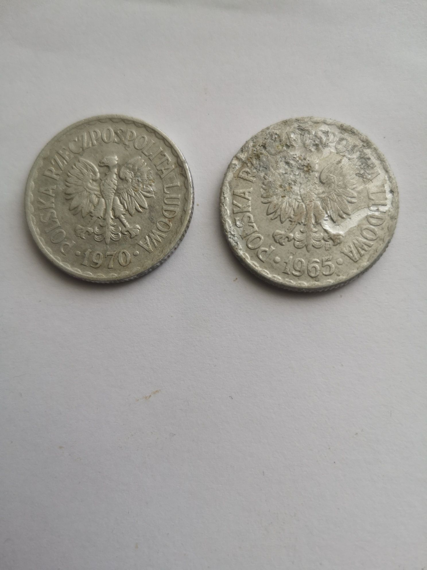 Продам монети 1 злотий 1965 року