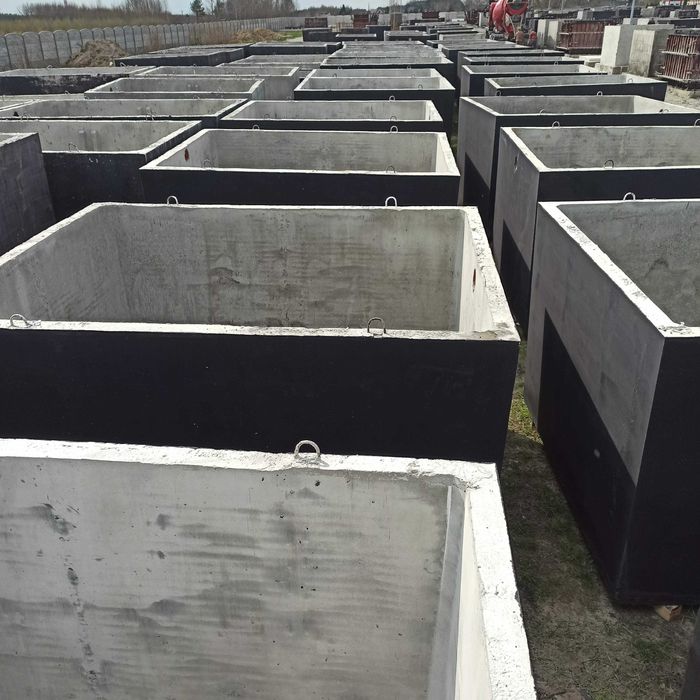 SZAMBO betonowe 10m3 ZBIORNIK na deszczówkę 2m³-14m³ Szamba Zbiorniki