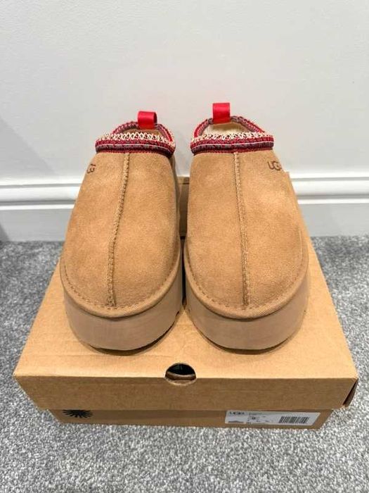 Buty meskie MokasynyUGG_Tazz_Slipper_Chestnut_Sno R.40