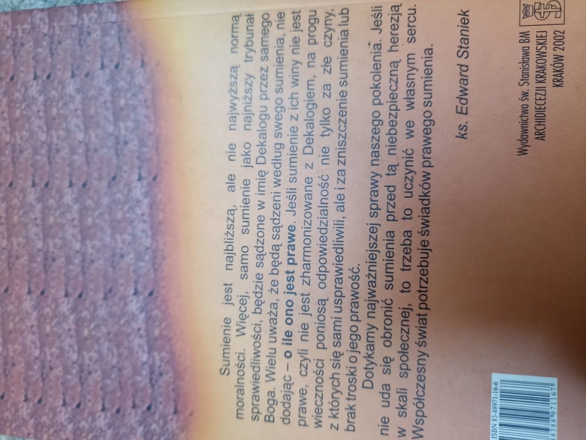W trosce o sumienie ks Edward Staniek
