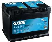Akumulator EXIDE AGM START&STOP EK700 70Ah 760A EN