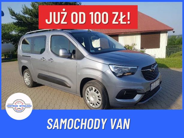 Wypożyczalnia Samochodów Osobowych Van Vanów Wynajem Opel Combo 2019r