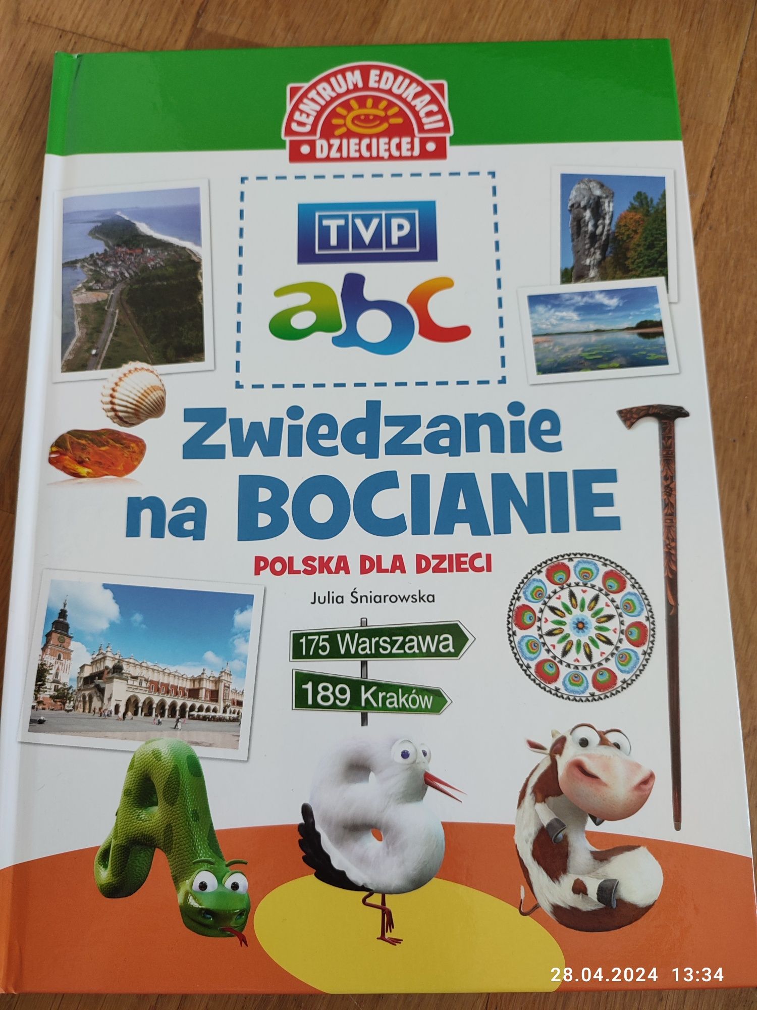 Książeczka edukacyjna dla dzieci Polska dla dzieci