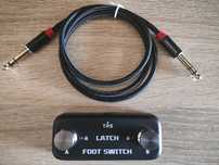 Футсвітч двокнопочний новий Latch для цифрових пристроїв (Footswitch)