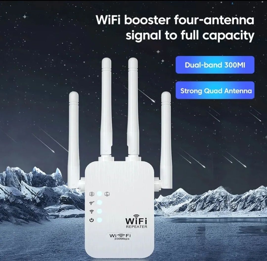 Repetidor Wi-Fi  300Mbps (amplificador de rede WIFI)