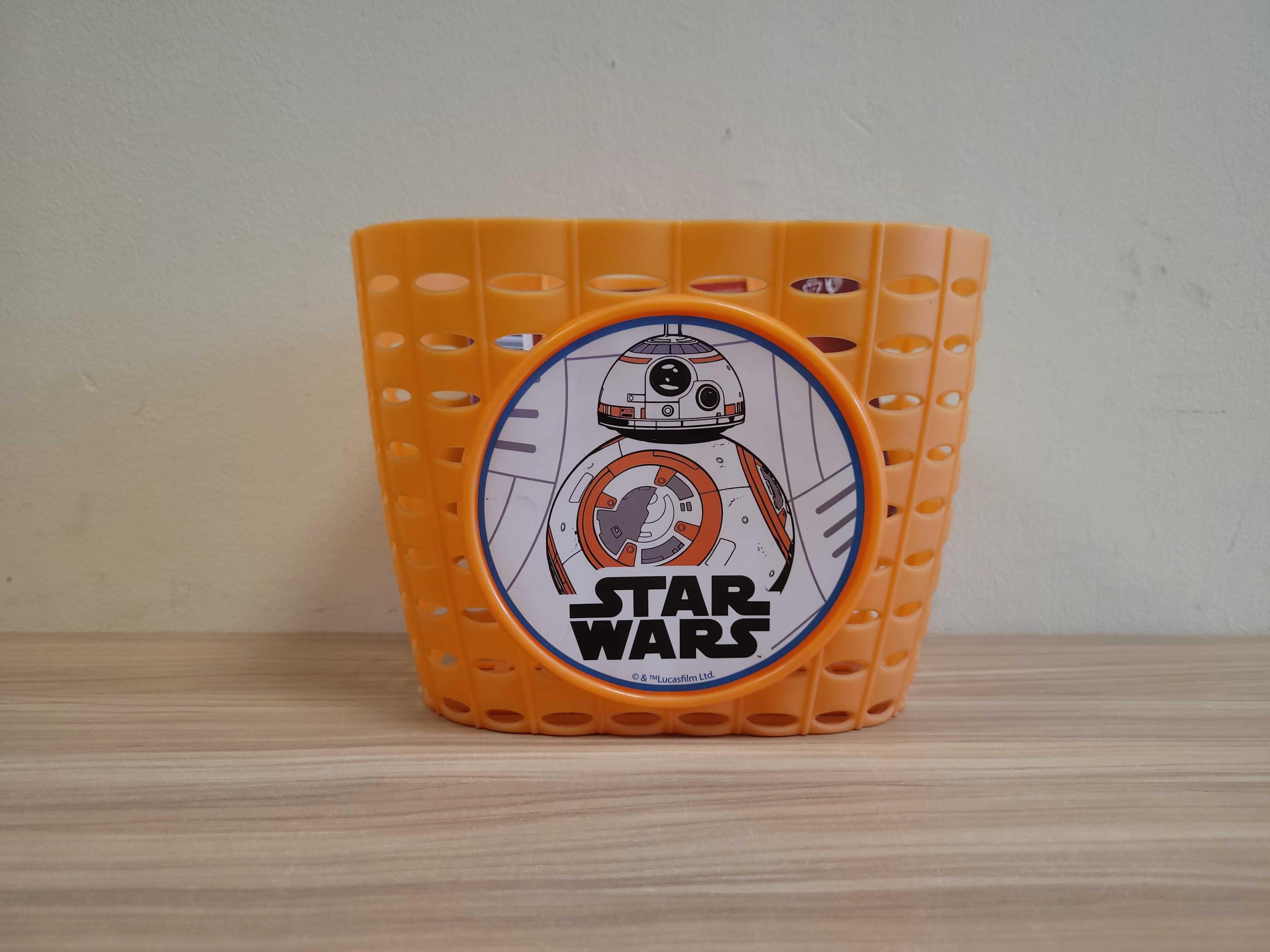 Koszyk na rower Seven Star Wars pomarańczowy