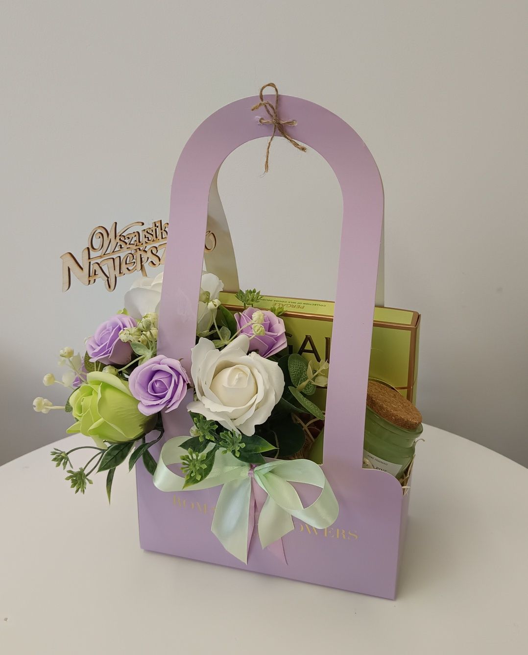 Flower boxy kwiaty mydlane