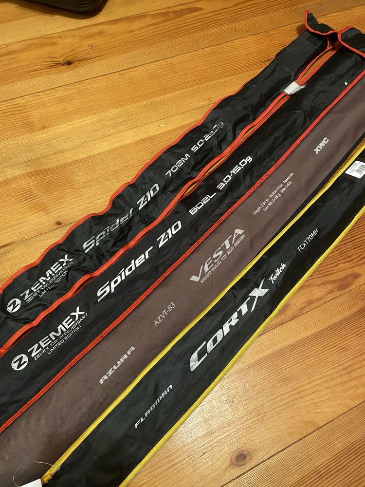Спінінг Zemex Spider Z-10/ Azura Vesta/ Flagman CortX