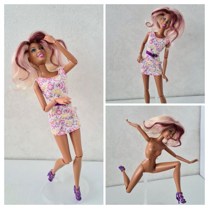 Лялька шарнірна Барбі Barbie Mattel extra модниця