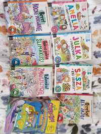 Zestaw książek dla dzieci dla początkujących czytelników duża czcionka