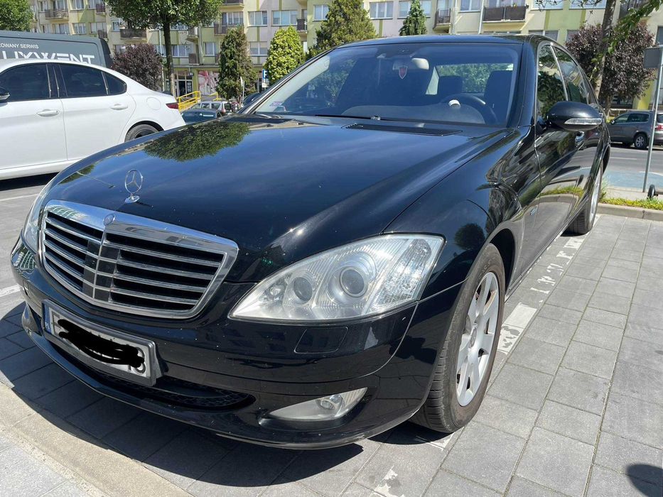Long Mercedes S Classa  320  221,  Zamiana na naczepę wywrotkę