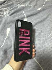 Чохол Pink на iphone X-Xs