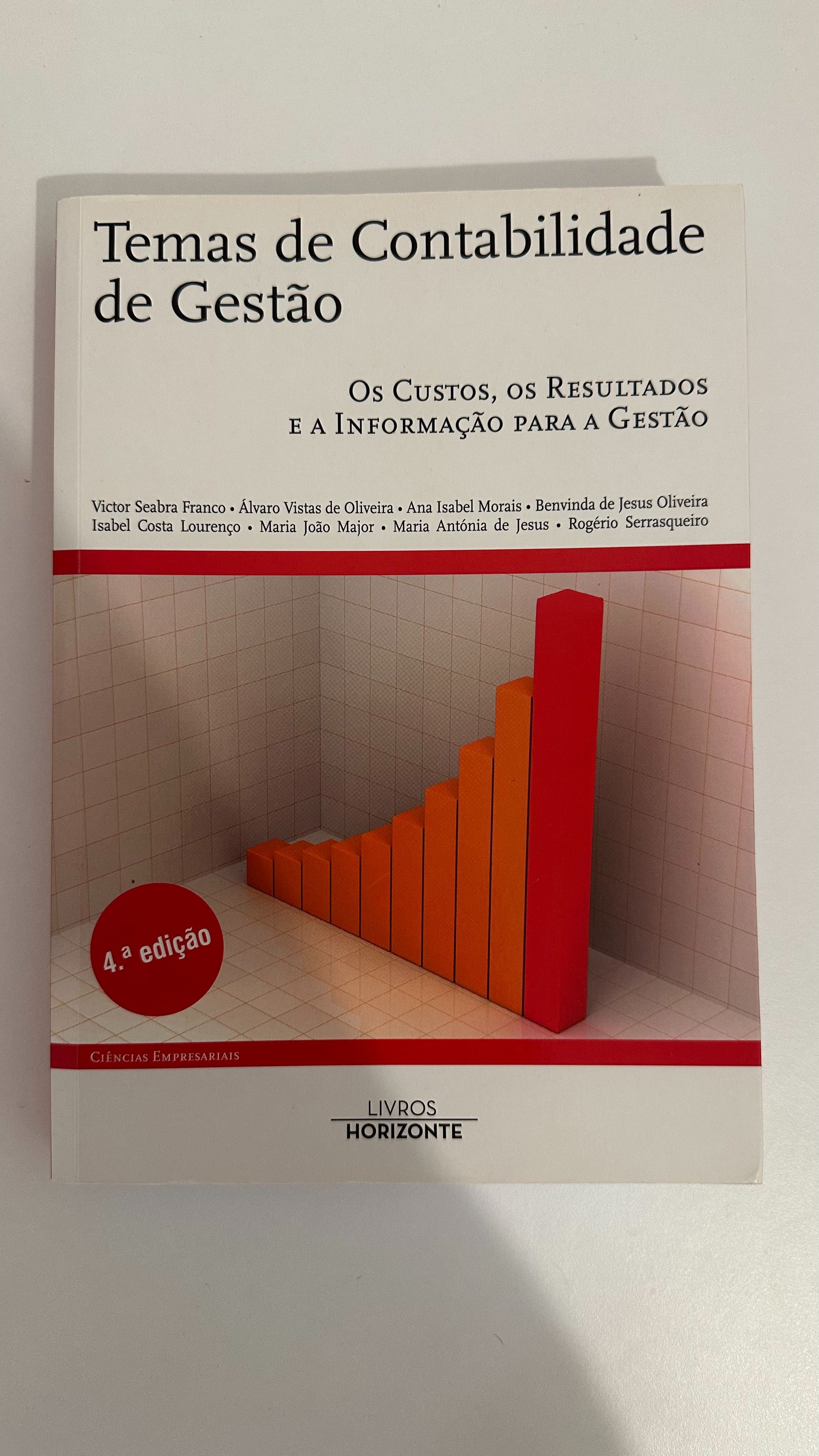 Temas de Contabilidade de Gestão - 4ªEdição