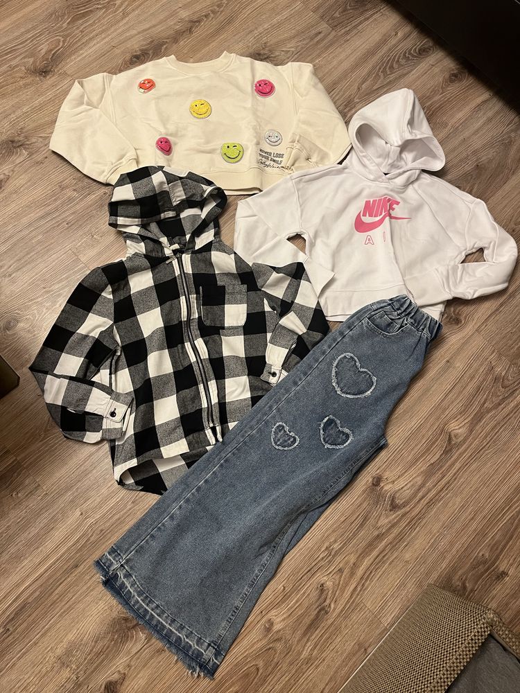 Кофта Zara худі Nike джинси сорочка зруст 140