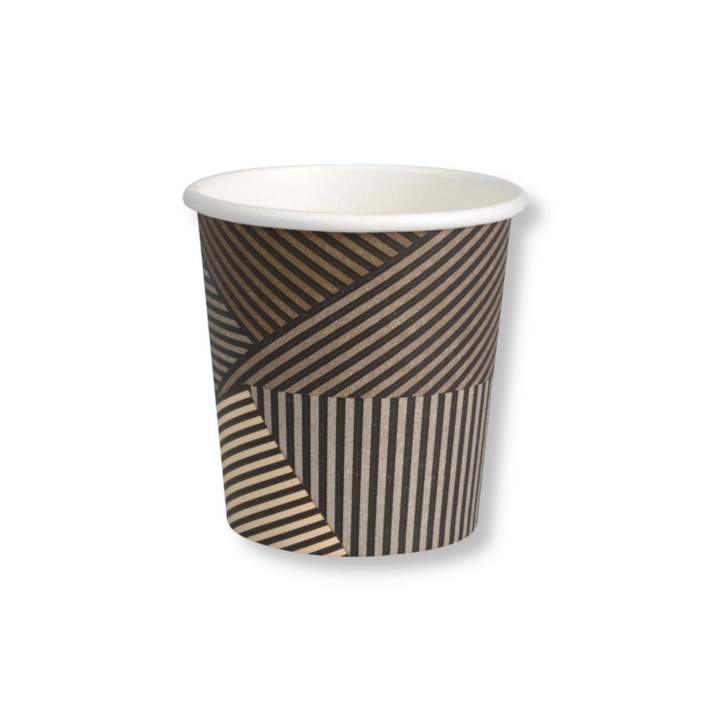 kubek papierowy na kawę 100ml lines 50szt $