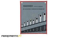 Jogo de 9 Chaves Boca Luneta com Roquete Teng Tools 6508RSMM