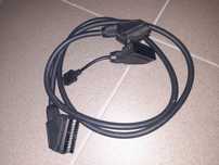 Kabel euro złącze + adapter