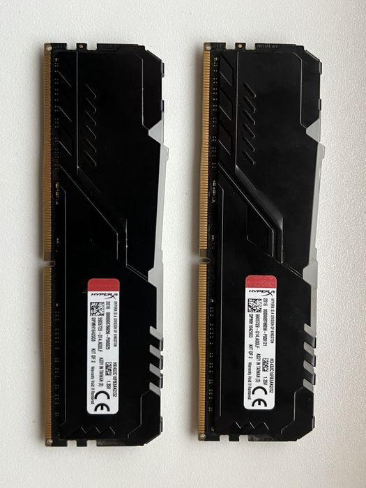 Hyperx Kingston Fury DDR4 (2х32GB) з RGB підсвіткою