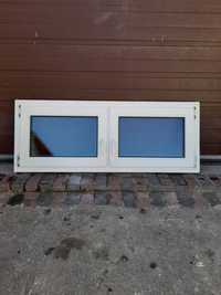 Okna 160x62 pcv okno używane poziome niskie Niemieckie DOWÓZ CAŁY KRAJ