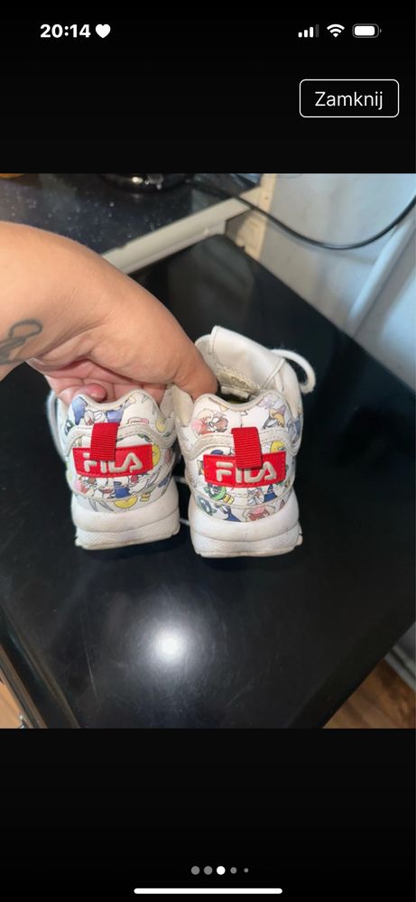 Buty fila 30 looney tunes bajka