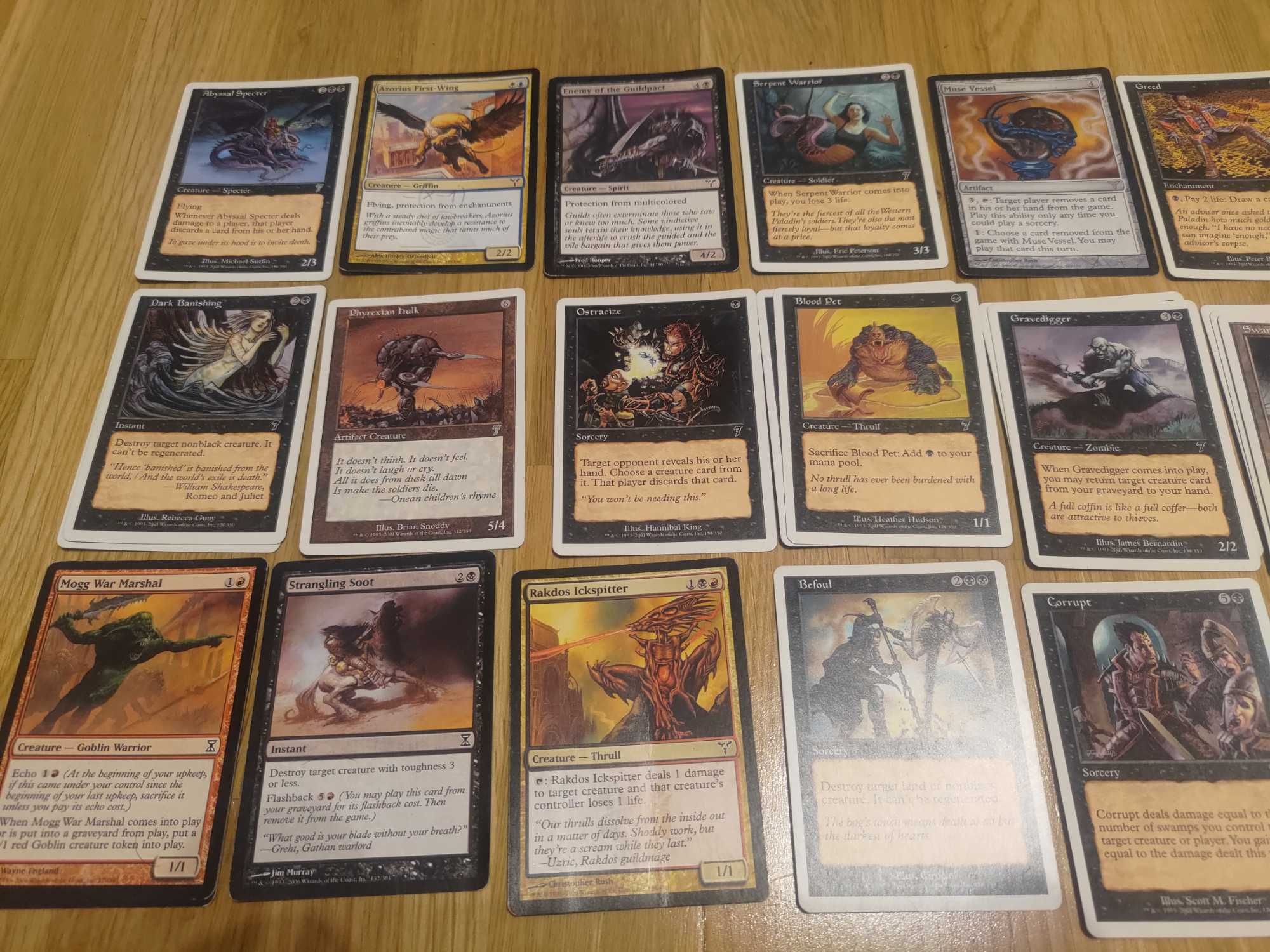 Karty Magic The Gathering Decay Deck plus 8 dodatkowych kart