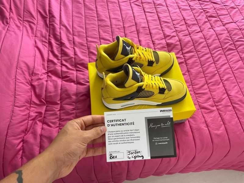 Nike Air Jordan 4 lightning Eu 40