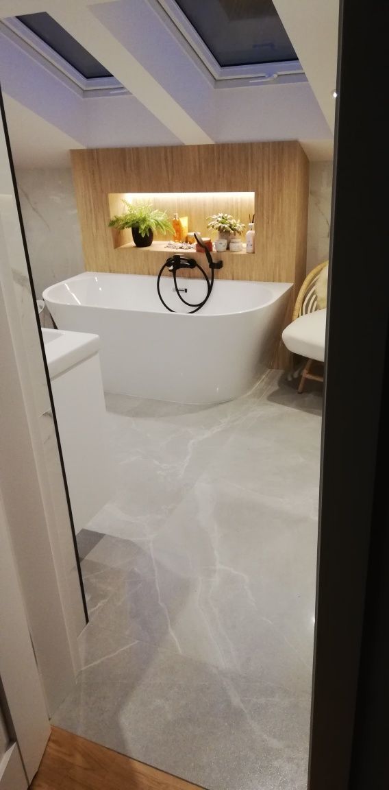 Płytki do łazienki 90x90 SaloniI Byblos Gris Lappato 13 szt. (10,5m2)