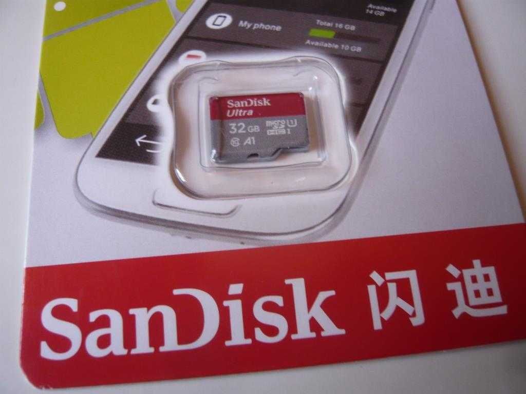 Cartão MicroSD Sandisk 32 GB