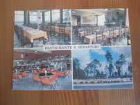 Postal anos 70 do restaurante S. Sebastião, em Pombal