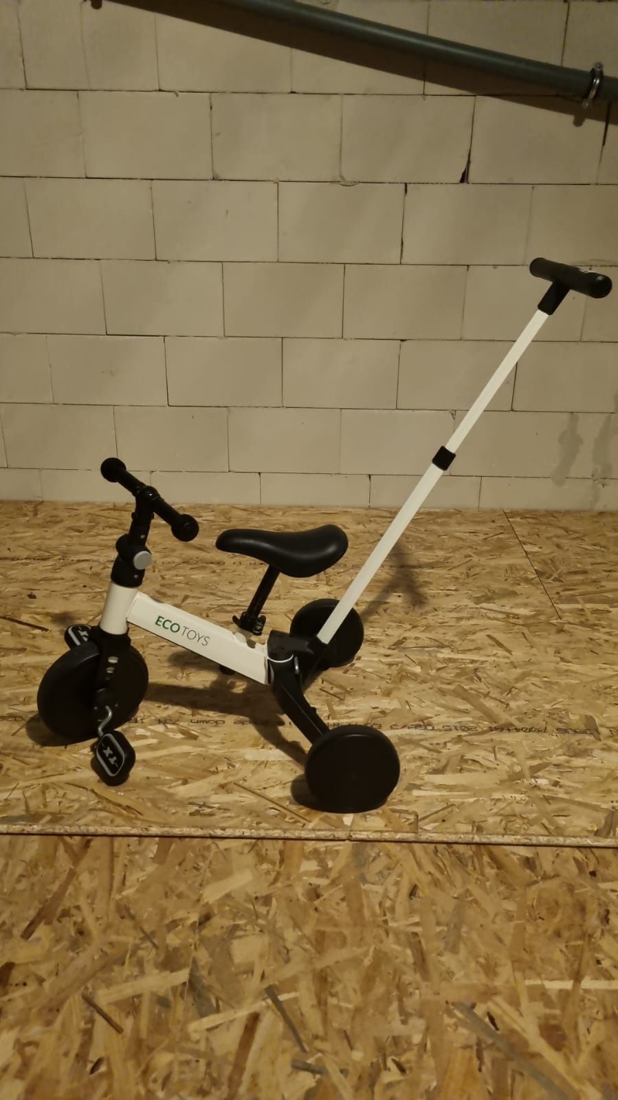 Rowerek biegowy trójkołowy ecotoys 2w1