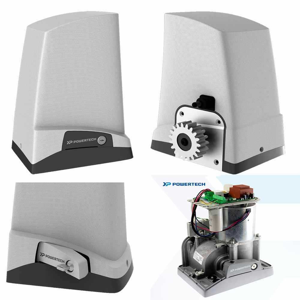 Automatismos de correr 500Kg + 4 metros de Cremalheira Powertech