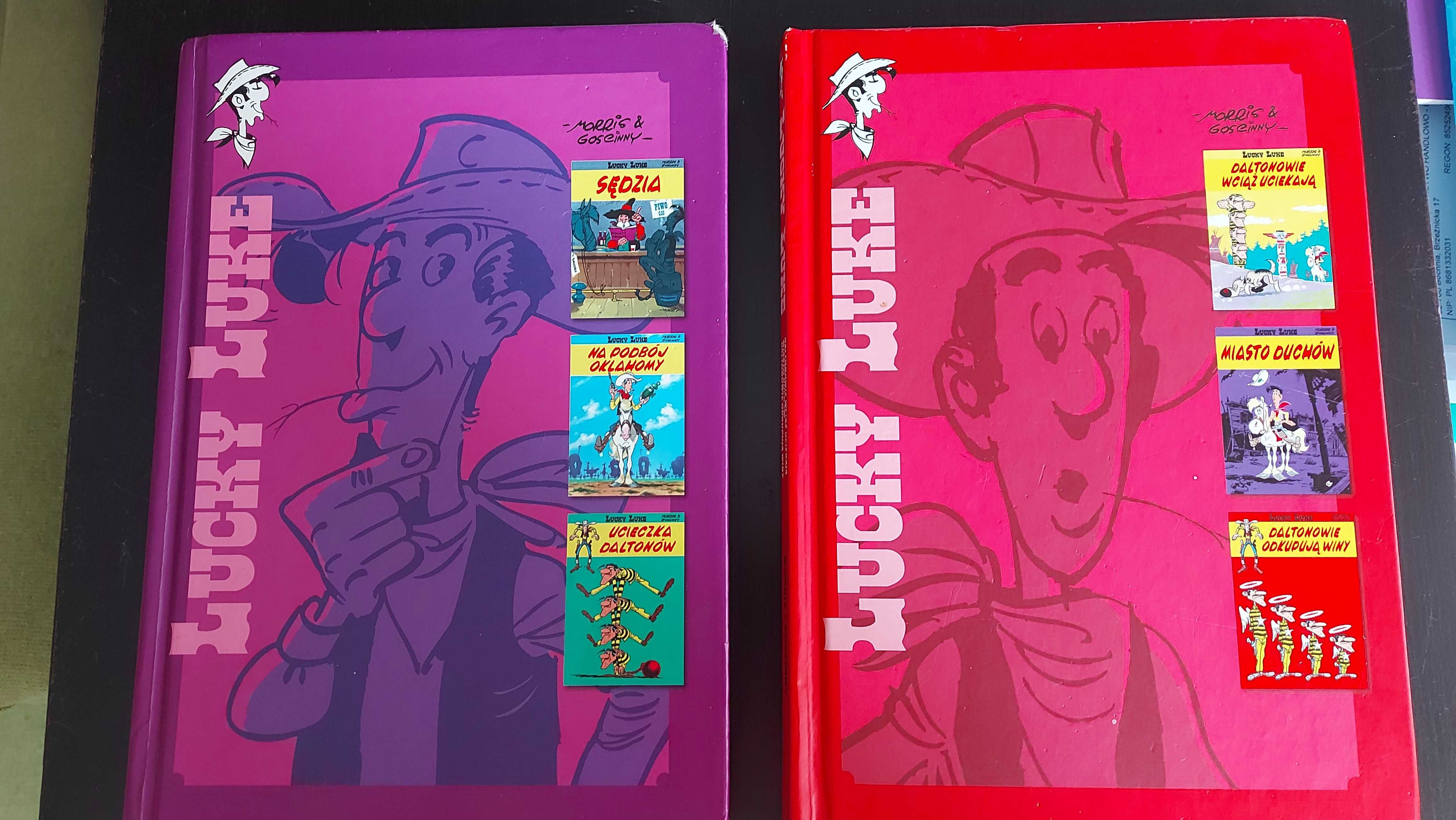 Lucky Luke x2 komiksy Goscinny Morris