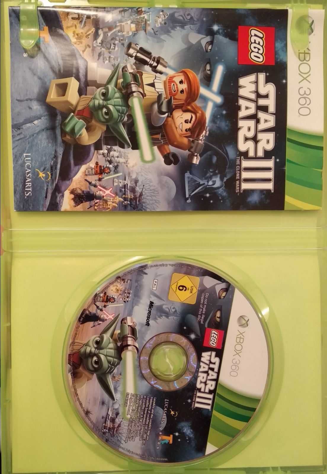 Диск игровой LEGO STAR WARS III  Xbox 360/XBOX SERIES X лицензия Б/У