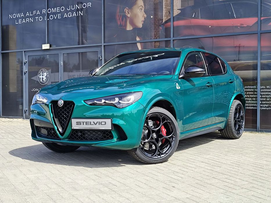 Alfa Romeo Stelvio Quadrifoglio 2.9 V6 520KM Q4 RABAT aż 125230zł tylko u ZasadaAutomotiv