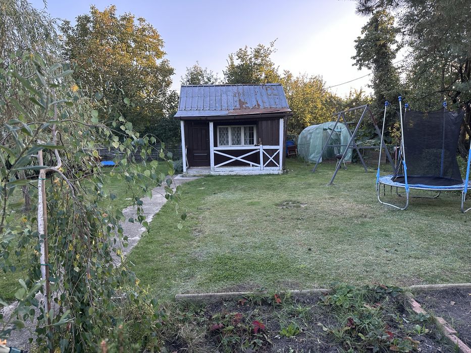 Działka ROD zlote piaski 300 m² z domkiem i tarasem – Siedlce