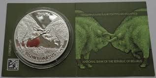 Białoruś - 20 Rubli Żubry