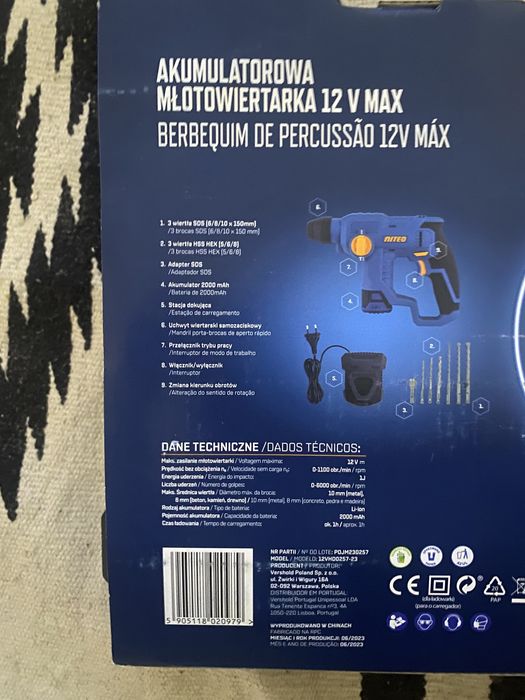 Berbequim nited 12v max