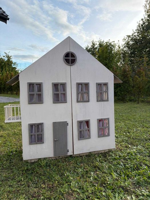 Domek dla lalek drewniany duży