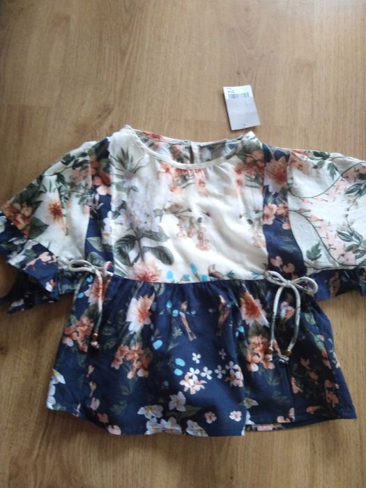 r. 104-110 NEXT nowa bluzka Boho