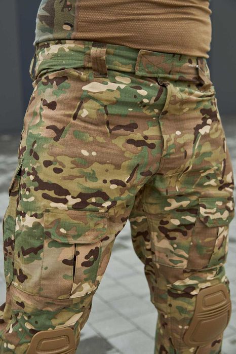 Тактичний військовий костюм на зиму G2 Мультикам S-4XL + Шапка