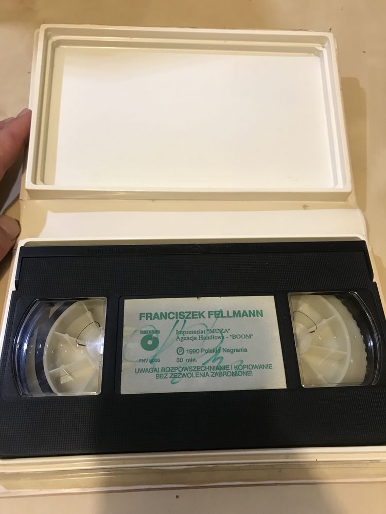 Franciszsk Fellmann VHS polskie nagrania