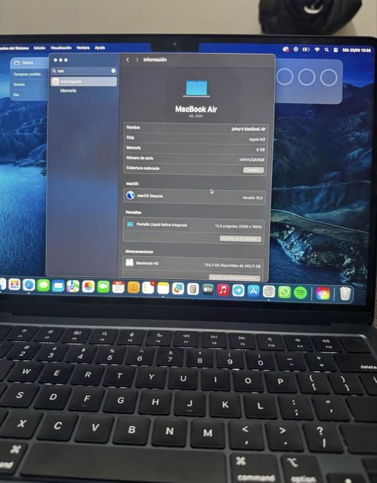 Macbook air m2 praticamente nova