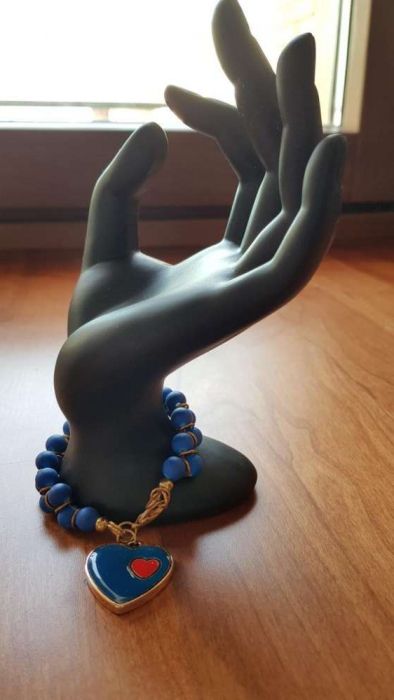 Pulseira azul