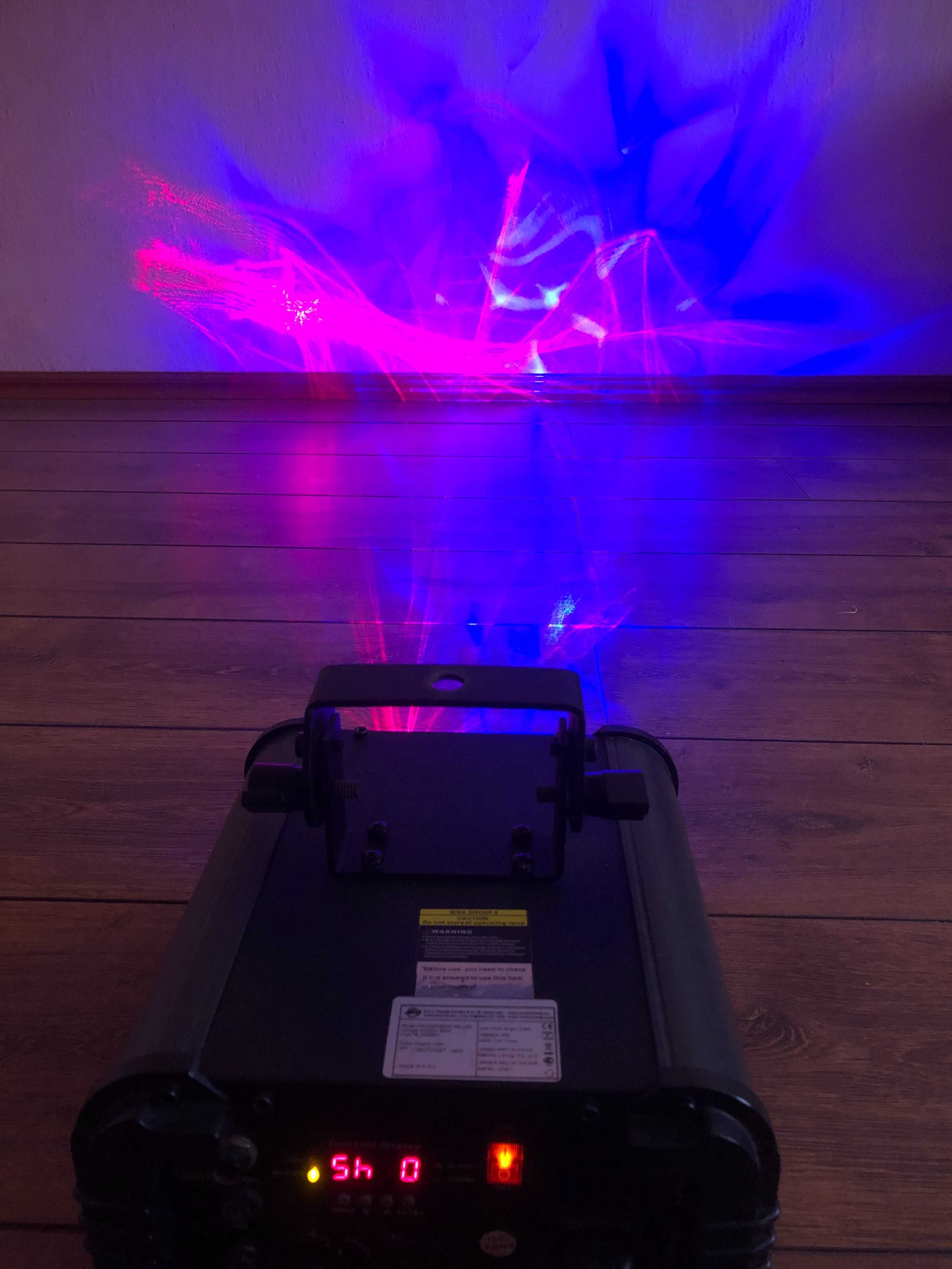 Лазер+лед прибор  ADJ Atmospheric RG LED Laser