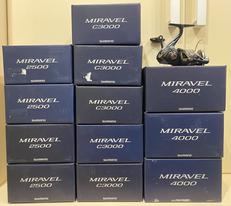 ‼️Найнижча вартість‼️Катушки Shimano Miravel,Nasci,Nexave