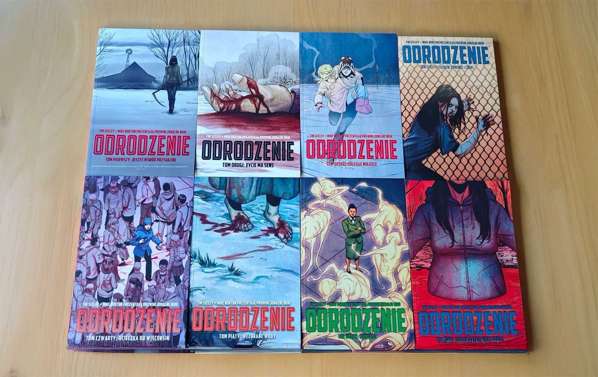 Odrodzenie (Revival) - komiks cała seria 8 tomów