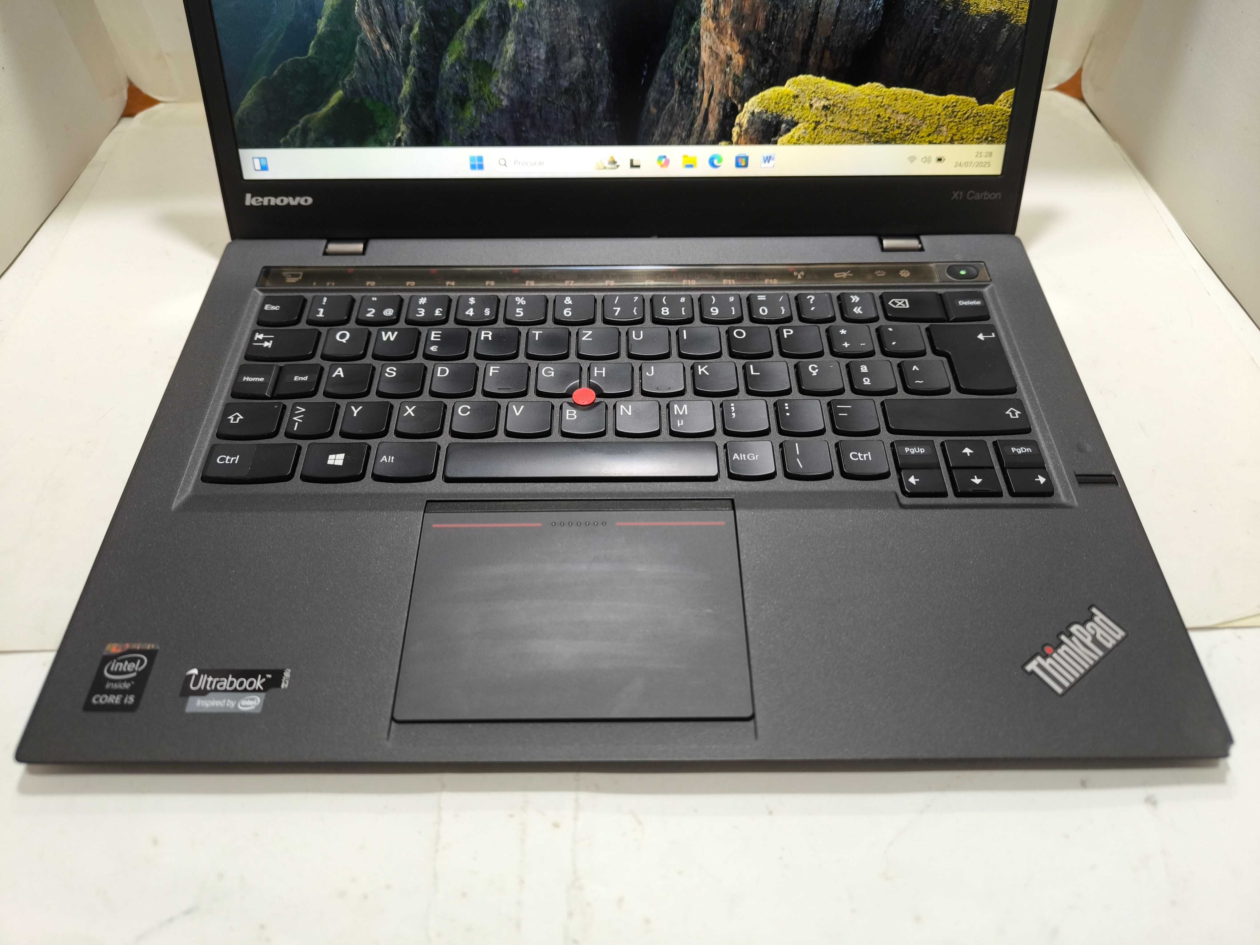 Lenovo ThinkPad X1 Carbon i5 SSD 256GB 8GB ram QHD IPS