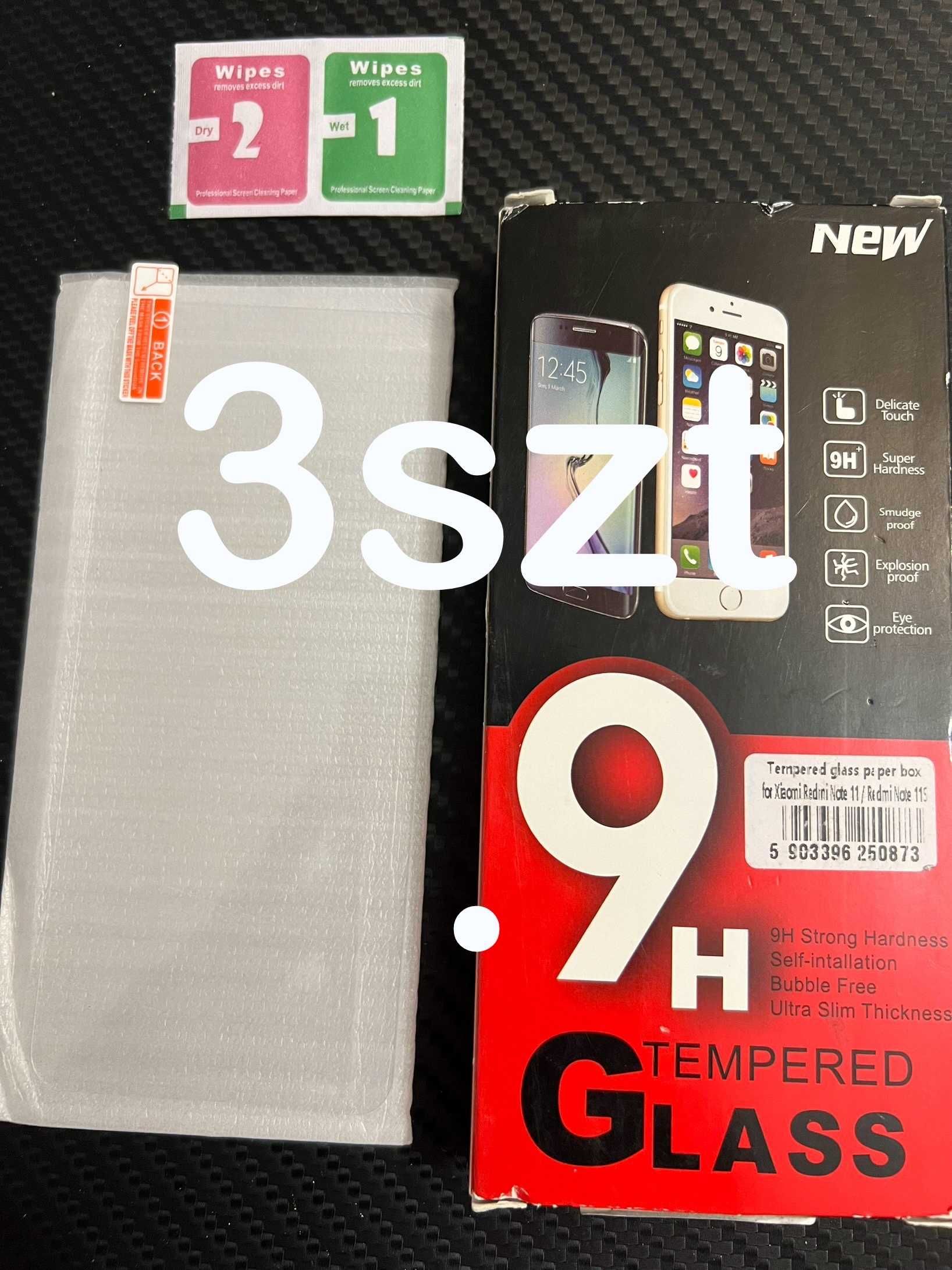 Szkło hartowane iPhone 13/14/Pro 3szt, 2,5D !!