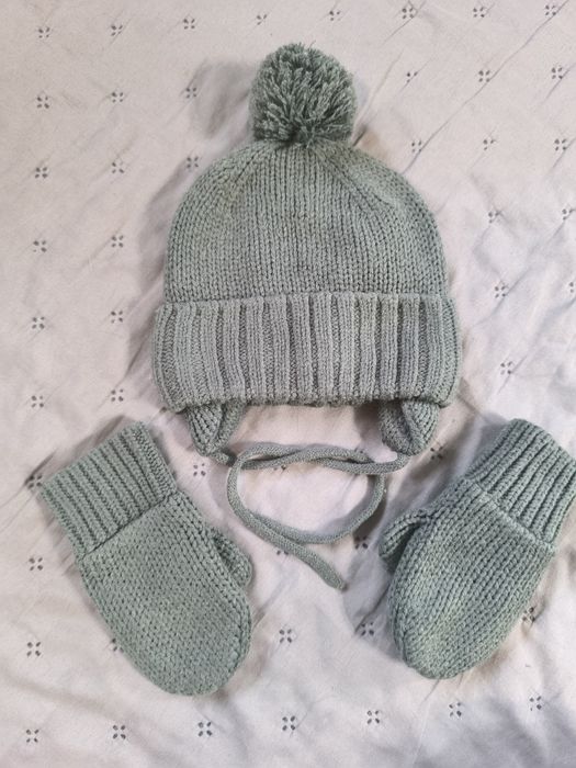 Zestaw czapka i rękawiczki