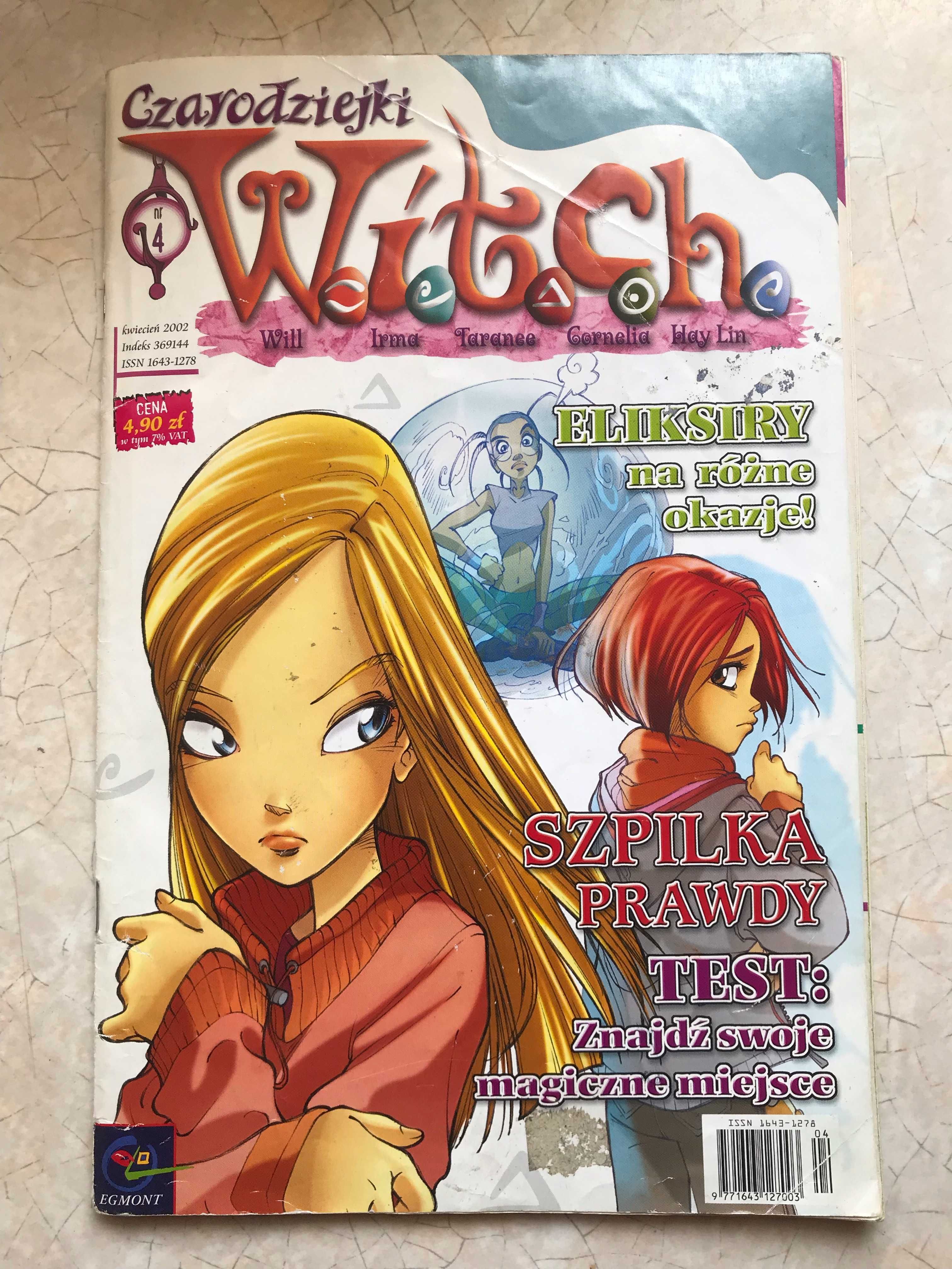 Czasopismo, komiks - Czarodziejki Witch